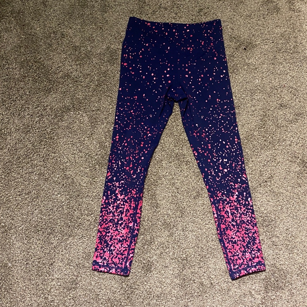 Zyia Navy and Pink Light N Tights size 4 only worn one time.